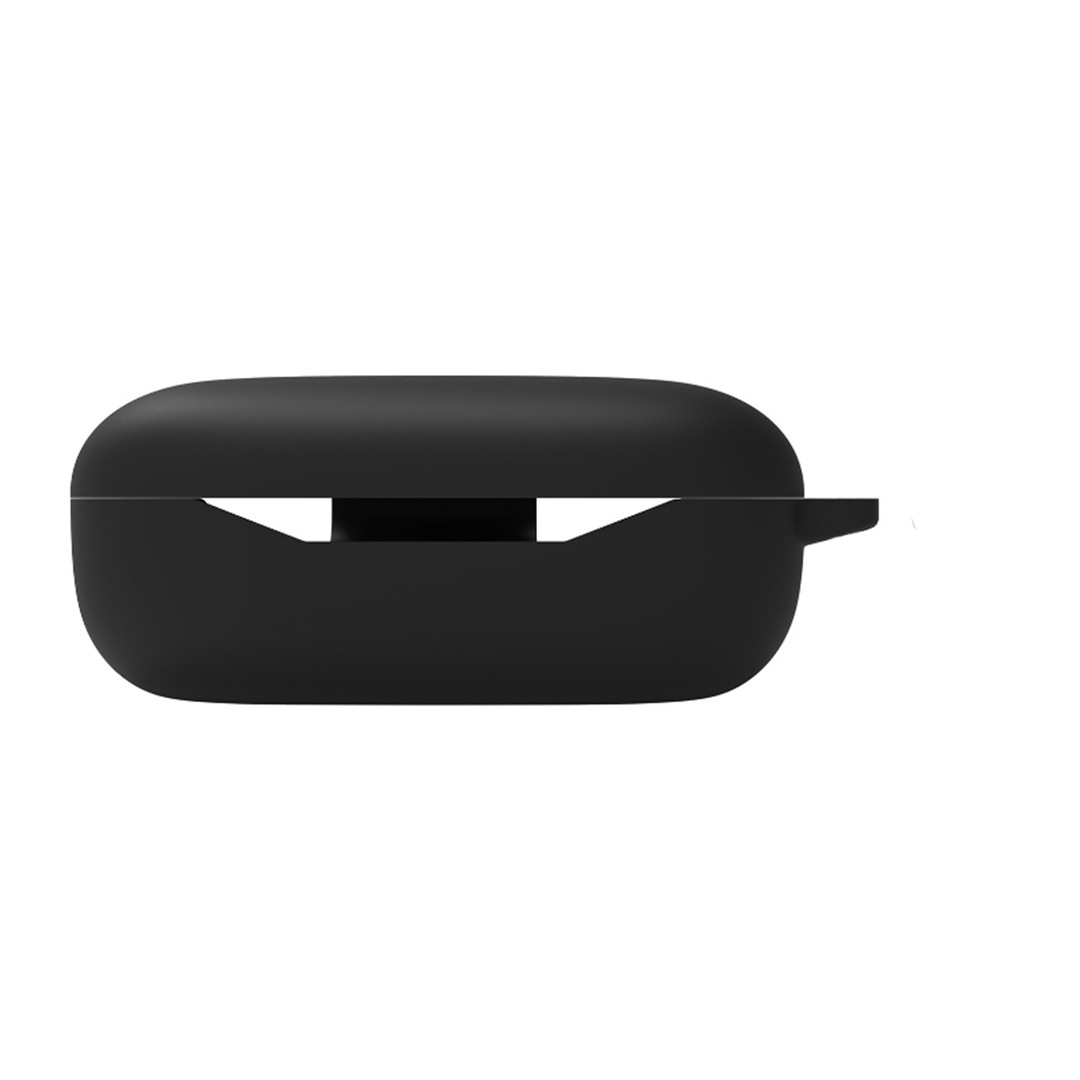 Силіконовий чохол для Huawei Freebuds SE | чохол + какрабін | чорний