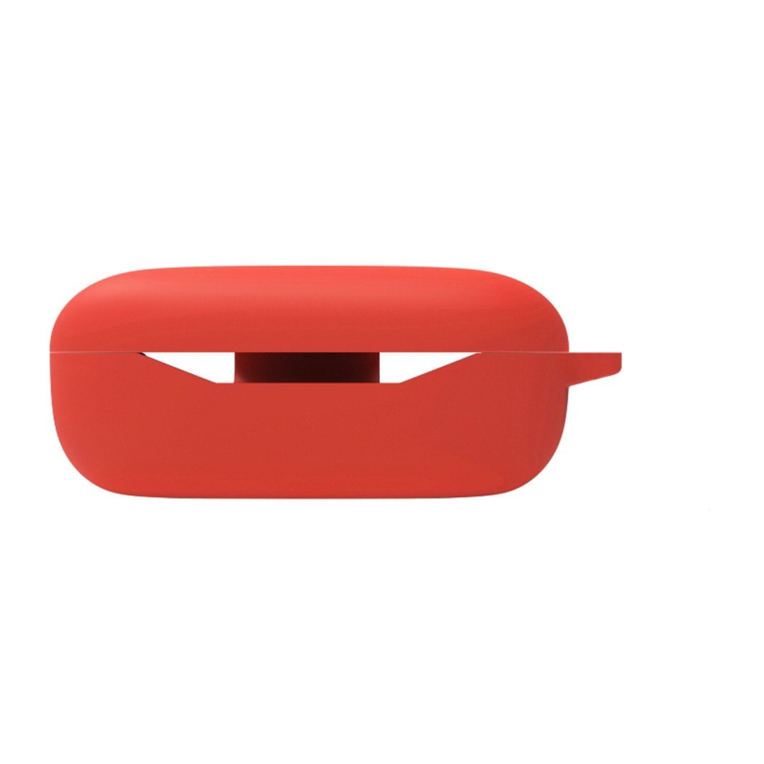 Силіконовий чохол для Huawei Freebuds SE | чохол + какрабін | червоний