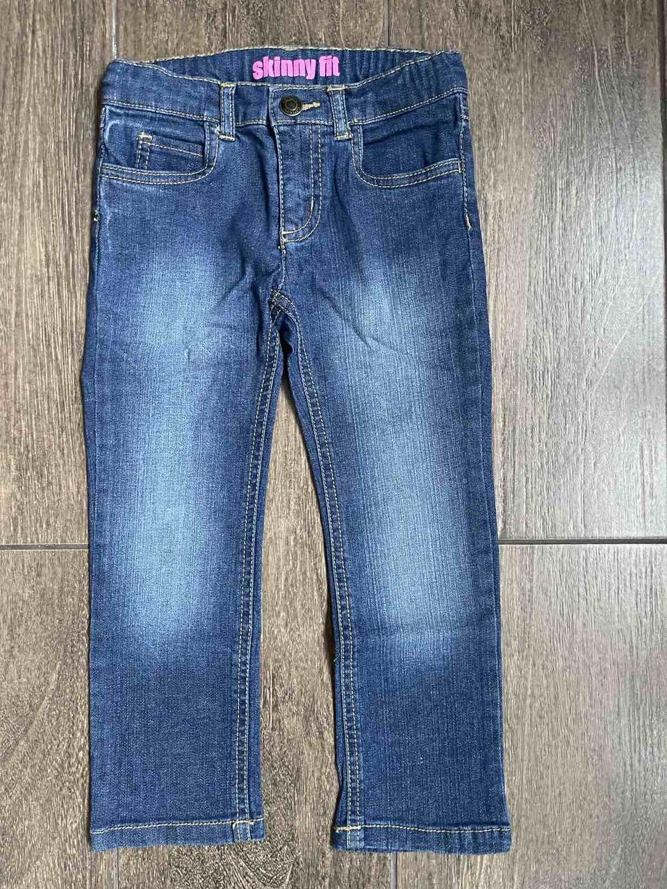 1,Тоненькие джинсовые стильные стрейчевые джинсы скинни Картерс Сarter's Размер 4Т Рост 98-105 см - фото 1 - id-p700050727