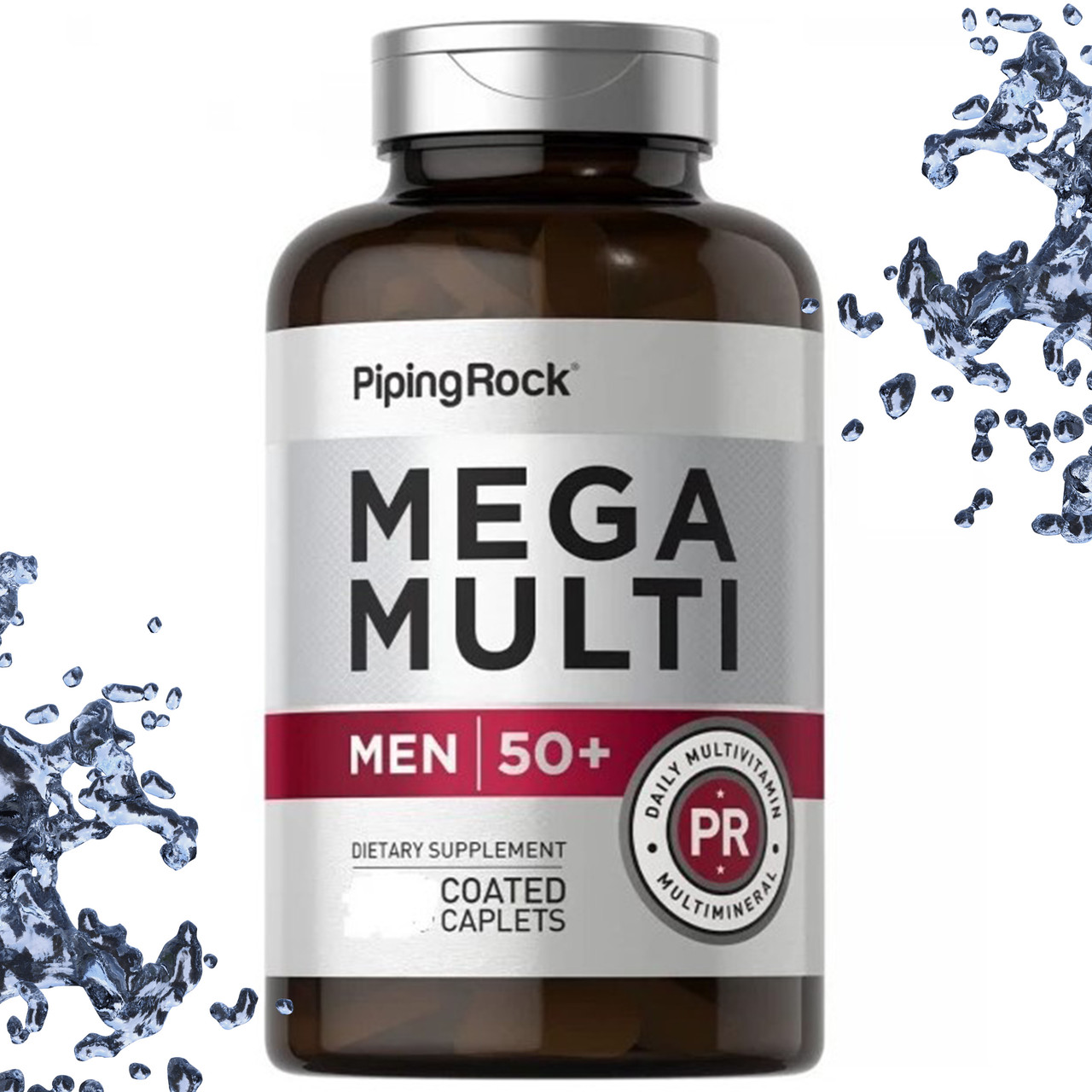 Вітаміни для чоловіків 50+ Piping Mega Rock Multi for Men 50+ 100 таблеток