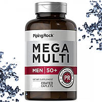 Вітаміни для чоловіків 50+ Piping Mega Rock Multi for Men 50+ 100 таблеток