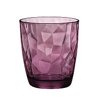 Стакан низкий Bormioli Rocco Diamond Rock Purple, 390 мл