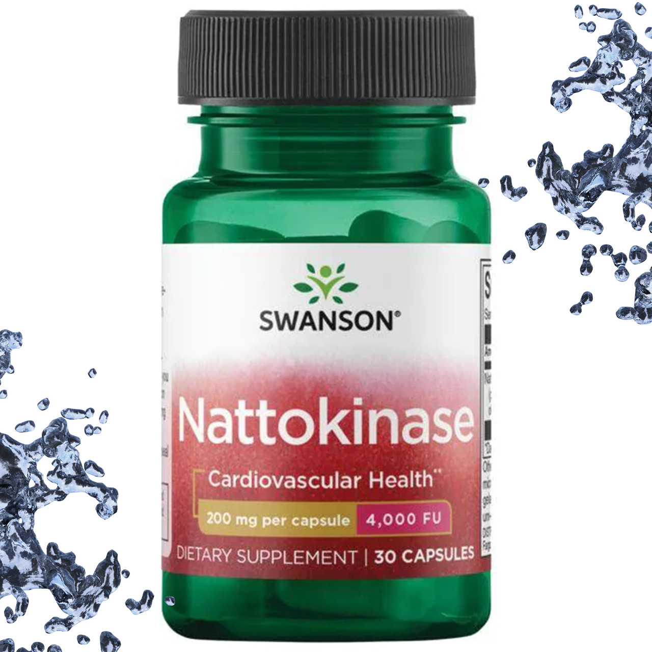 Натокіназа Swanson Nattokinase 200 мг 4000 FU 30 капсул