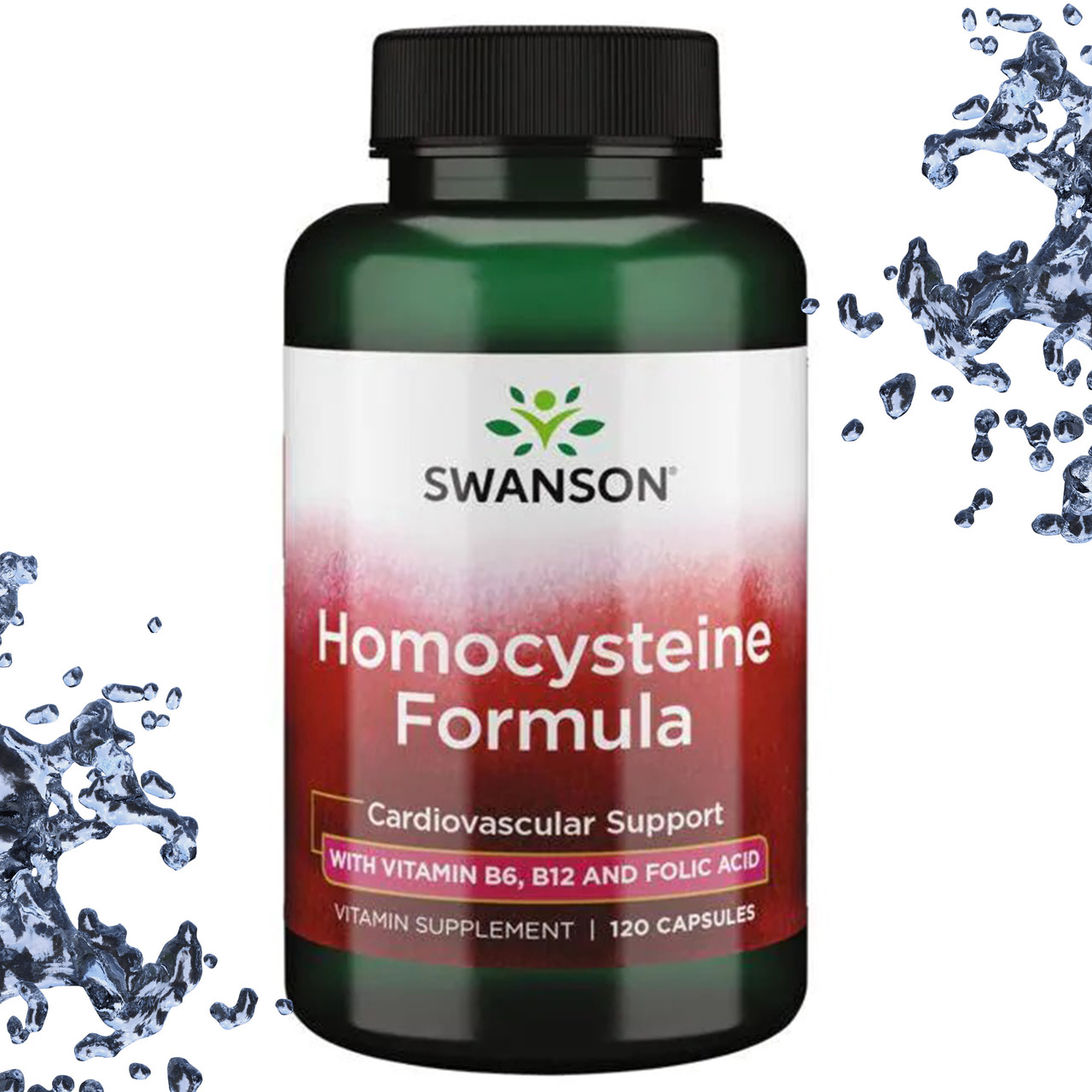 Гомоцистеїн Swanson Homocysteine Formula with B6, B12 and Folic Acid 120 капсул