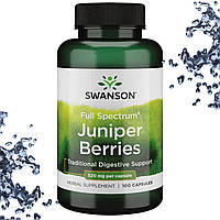 Для пищеварения Swanson Juniper Berries 520 мг 100 капсул