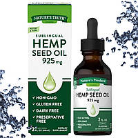 Конопляное масло + Омега 3, 6, 9 Nature's Truth Hemp Seed Oil 925 мг (contains Omega 3, 6, 9) 59 мл