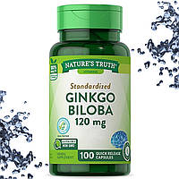 Гинкго Билоба Nature's Truth Ginkgo Biloba 120 мг 100 капсул