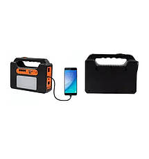 Переносний ліхтар Easy Power EP-393BT із сонячною панеллю (Радіо+ Bluetooth+PowerBank), фото 4