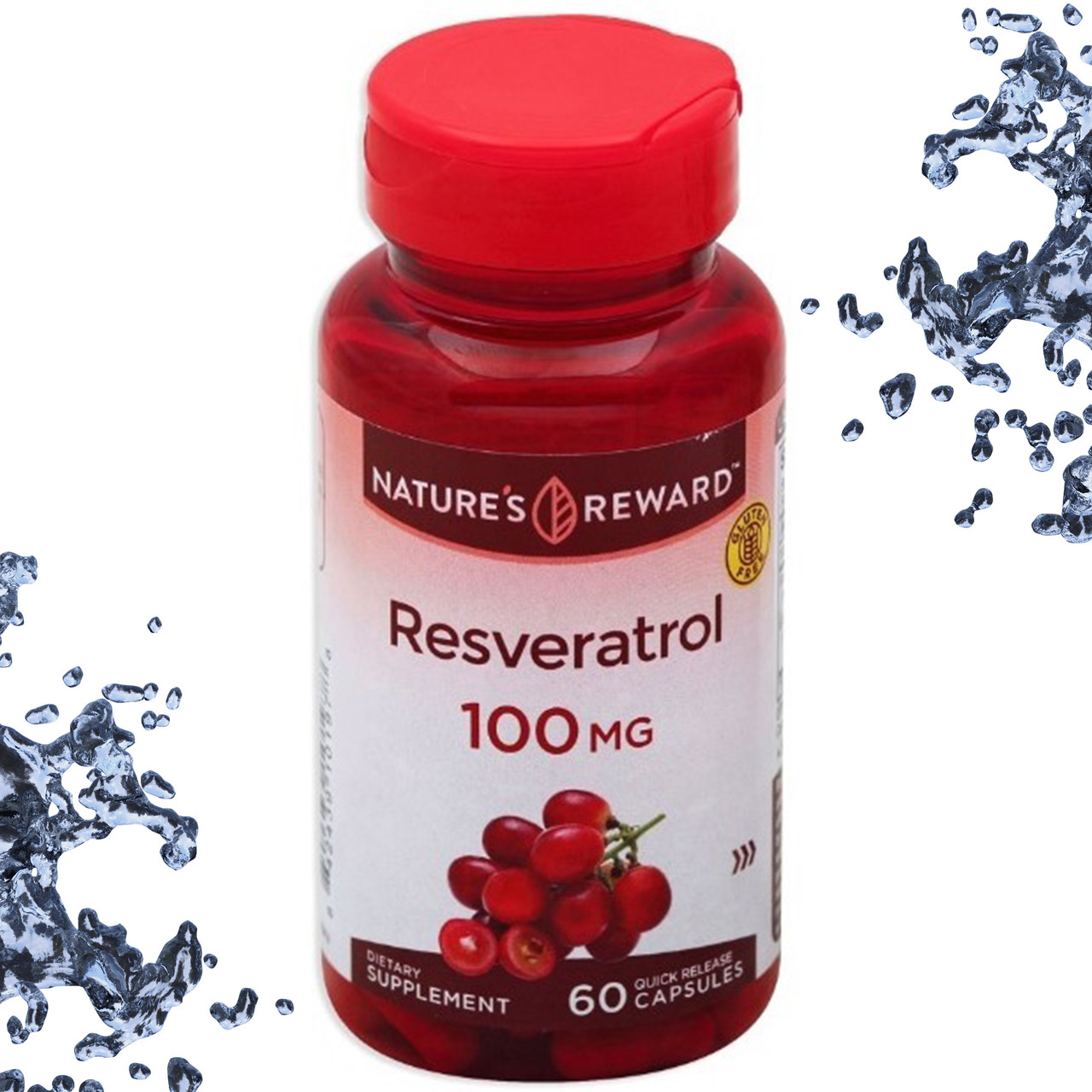 Ресвератрол Nature's Reward Resveratrol 100 мг 60 капсул