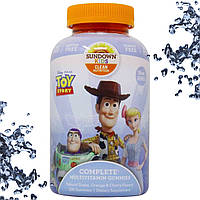 Вітаміни для дітей Sundown Kids Multivitamin Gummies Disney & Pixar (Апельсин, Вишня) 180 жувальних цукерок