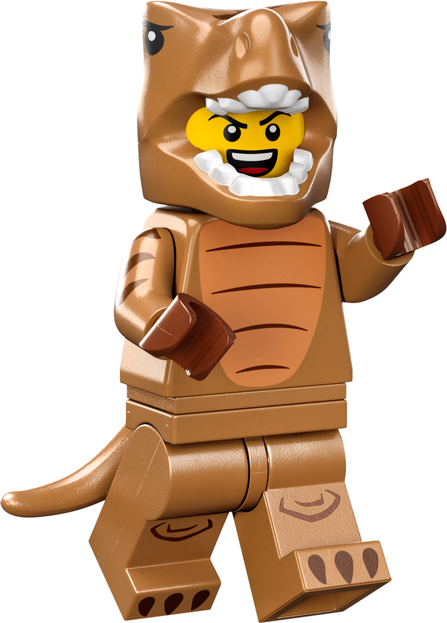 LEGO Минифигурки Серия 24 - Поклонник в костюме Тираннозавра 71037-6 ...