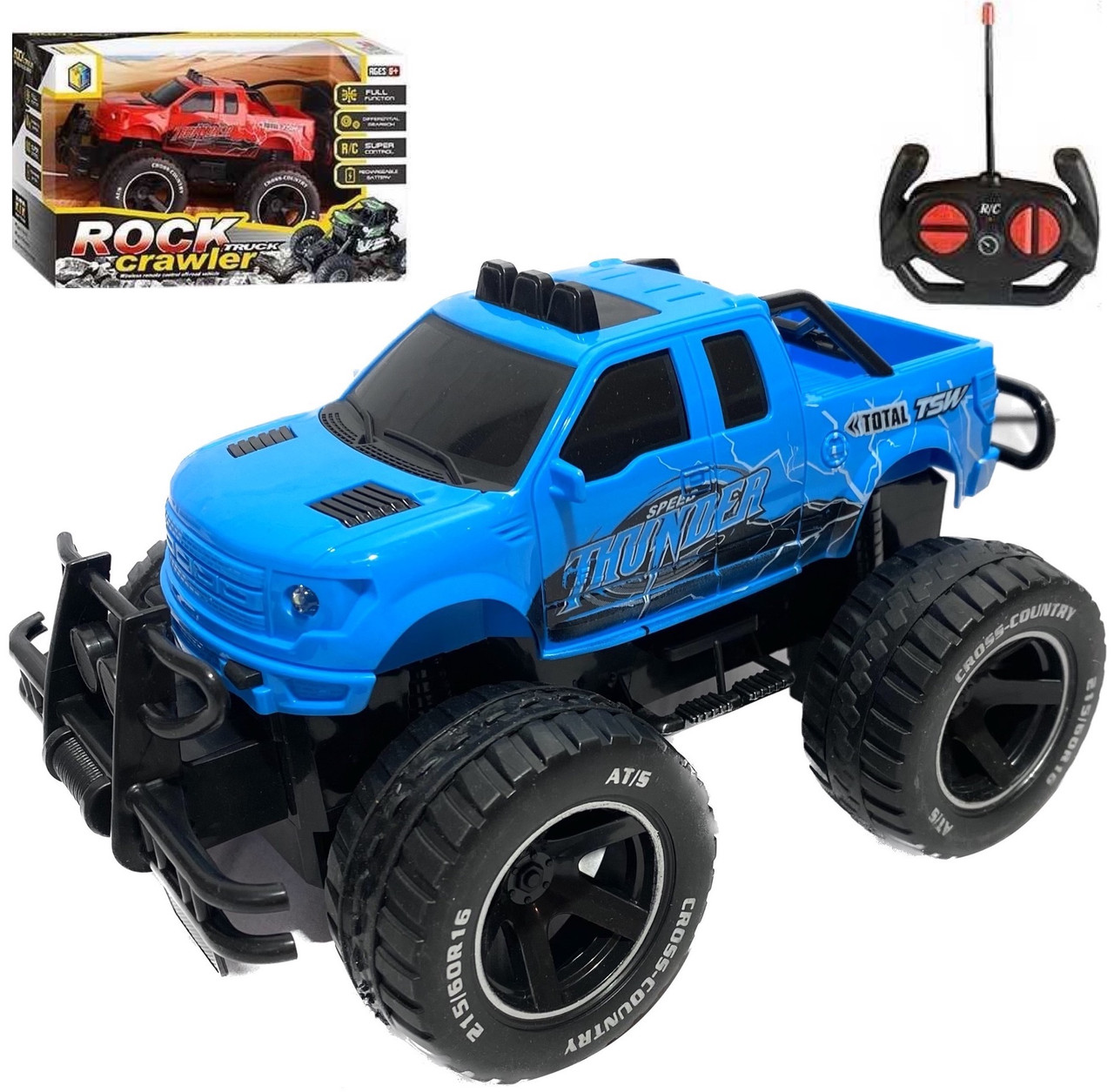 Машина — джип на радіокеруванні "Rock Crawler truck" СИНЯЯ арт. 23-9 G