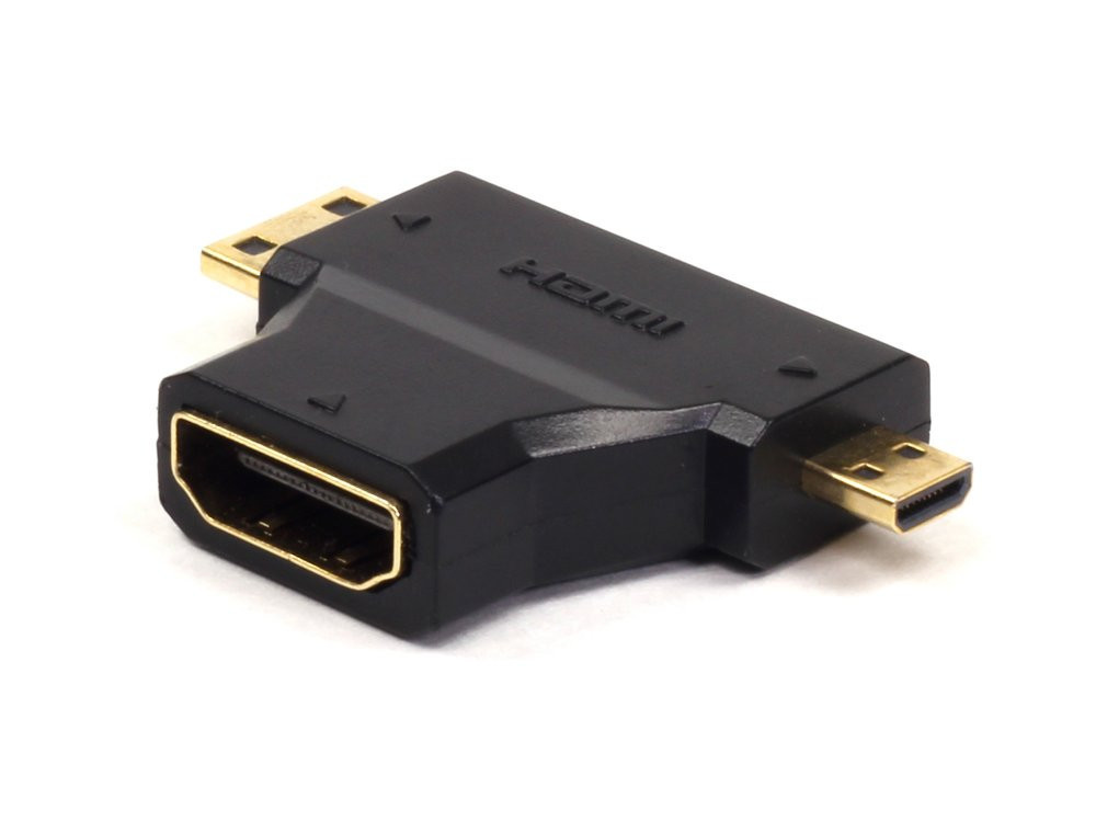 Купить Переходник HDMI - miniHDMI / microHDMI, цена 167 ₴ — Prom.ua (ID ...