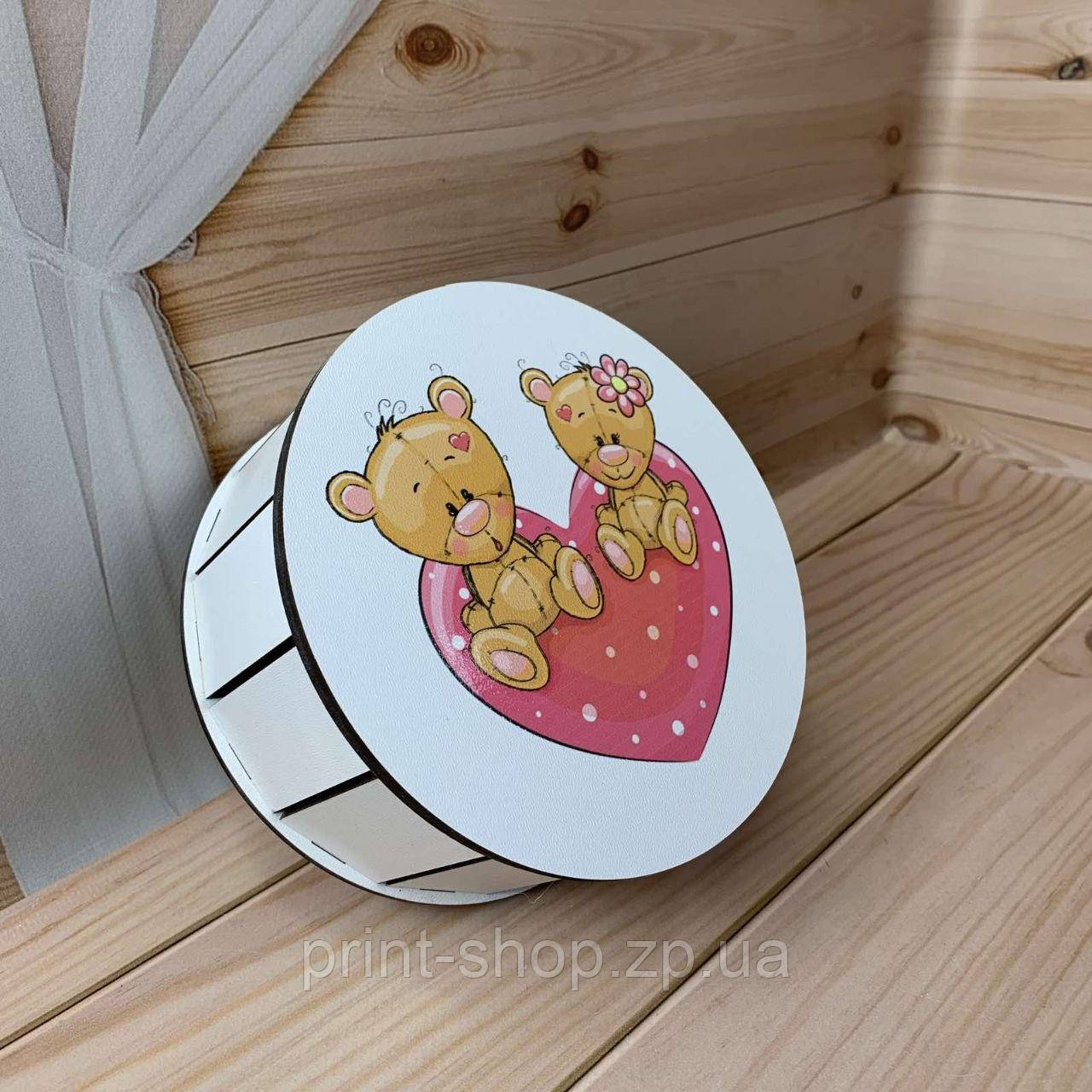Скринька Ведмедики №5 Розмір 20*8 см