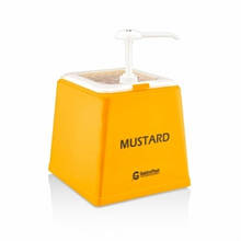 Дозатор для соусів GastroPlast Mustard з abs стійкою (GDH-0001			)