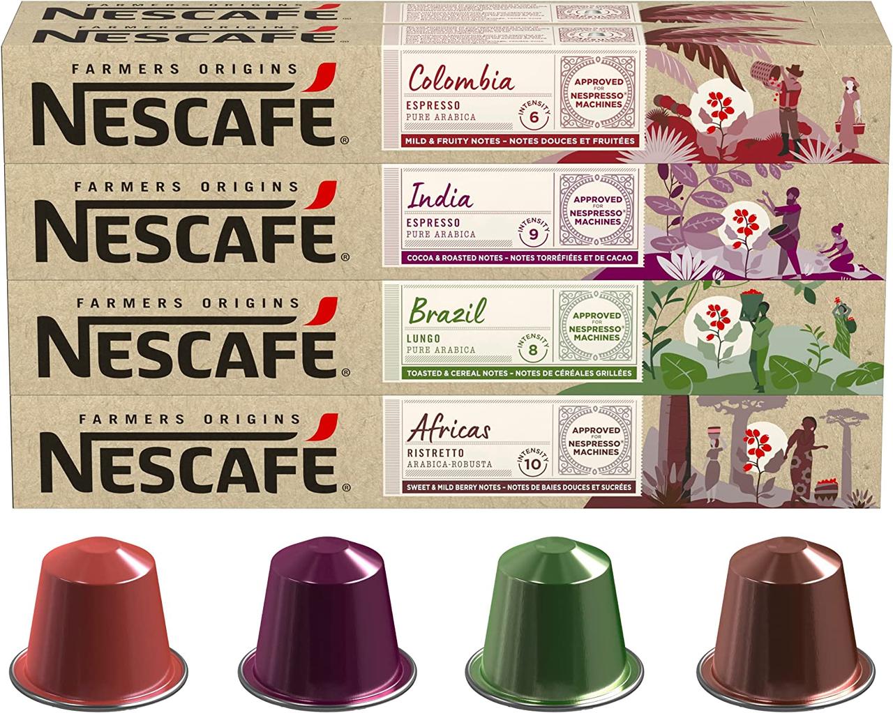 Кава в капсулах Nespresso NESCAFE Collection Farmers Origins (8