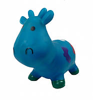 Прыгун корова Бетси M01360 резиновый (Синяя)
