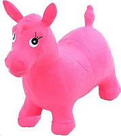 Прыгуны-лошадки для детей MS 0001 резиновый (Розовый)