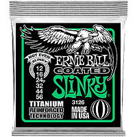 Струны Ernie Ball 3126 Coated Titanium RPS 12-56 Not Even Slinky