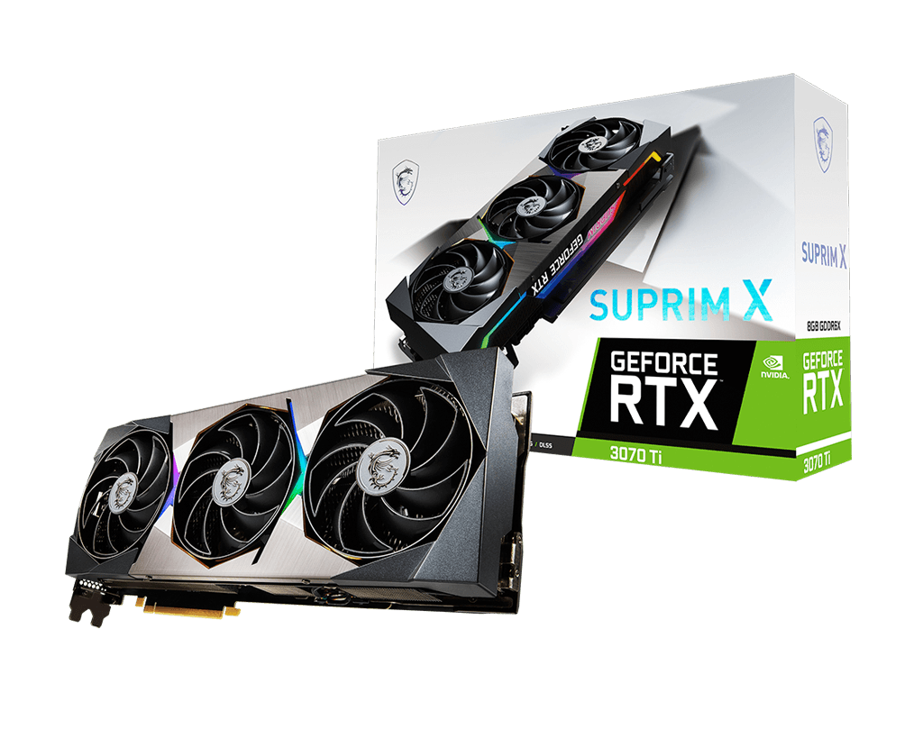 Відеокарта MSI RTX 3070 Ti Suprim X 8GB GDDR6Х Refurbished