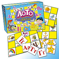 Детская развивающая игра "Лото. Абетка" MKM0305 на укр. языке
