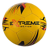 Мяч футбольный "Extreme Motion" Bambi FP2104 №5, диаметр 21 см (Желтый)