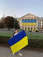 Прапор України великий 135х86 см