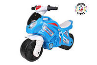 Детский беговел мотоцикл GTX 6467 Technok Toys на широких колесах со световыми и звуковыми эффектами