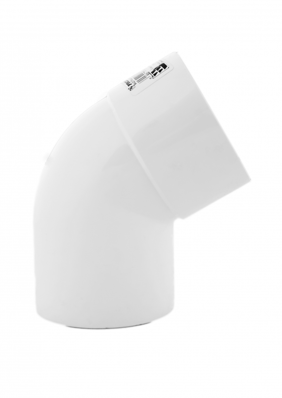 Коліно Profil 100 біле, фото 1