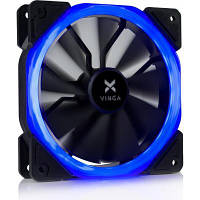 Оригінал! Кулер до корпусу Vinga LED fan-01 blue - Вища Якість!