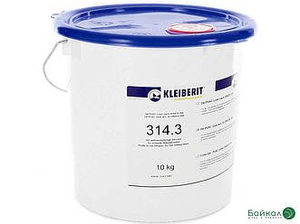Однокомпонентний водостійкий клей KLEIBERIT 314.3 — ПВА-дисперсія D4 (відро 10 кг) вийшов термін придатності