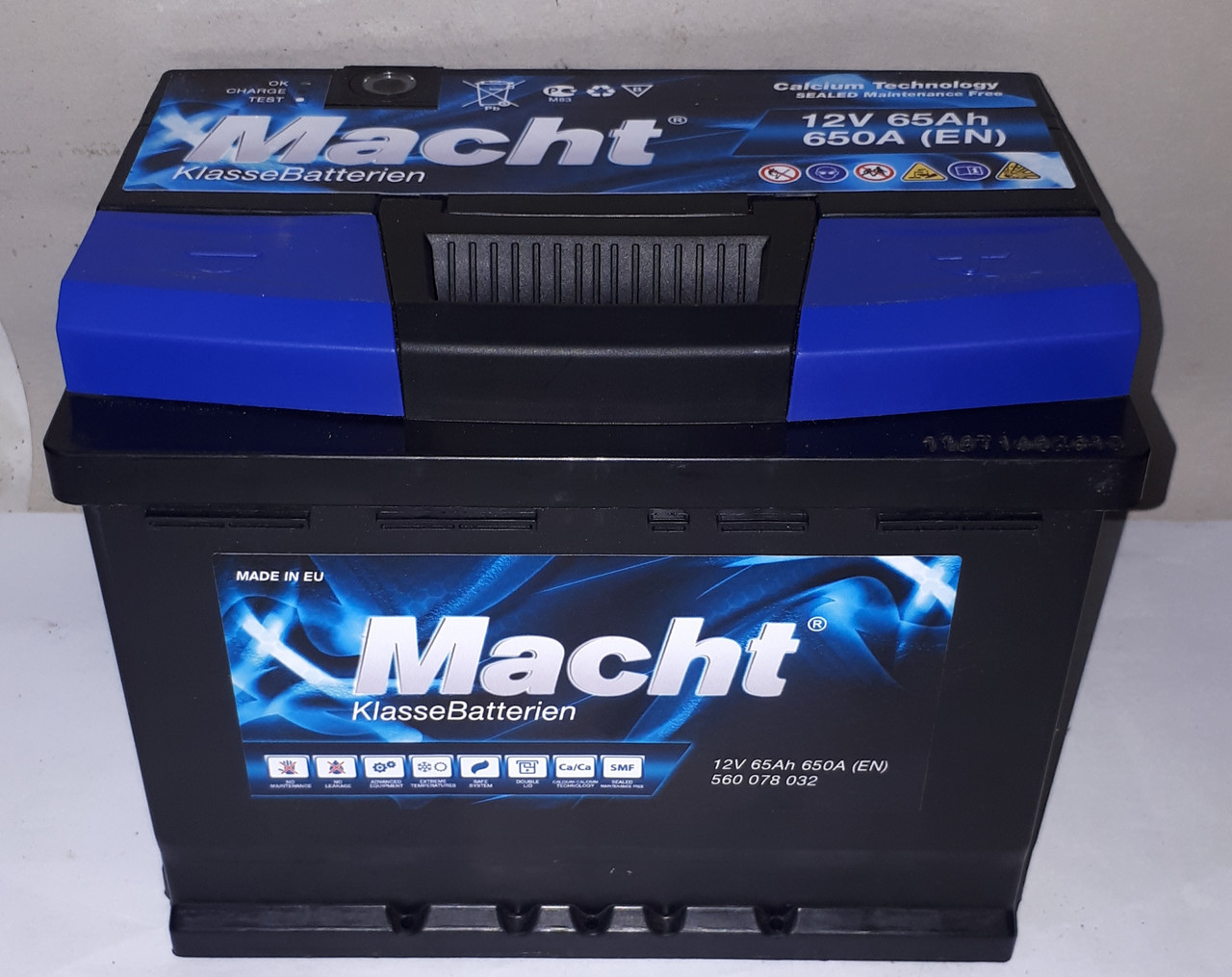 Аккумулятор 65Ah 12v Macht EN650, цена 2780 грн — Prom.ua (ID#1748281285)