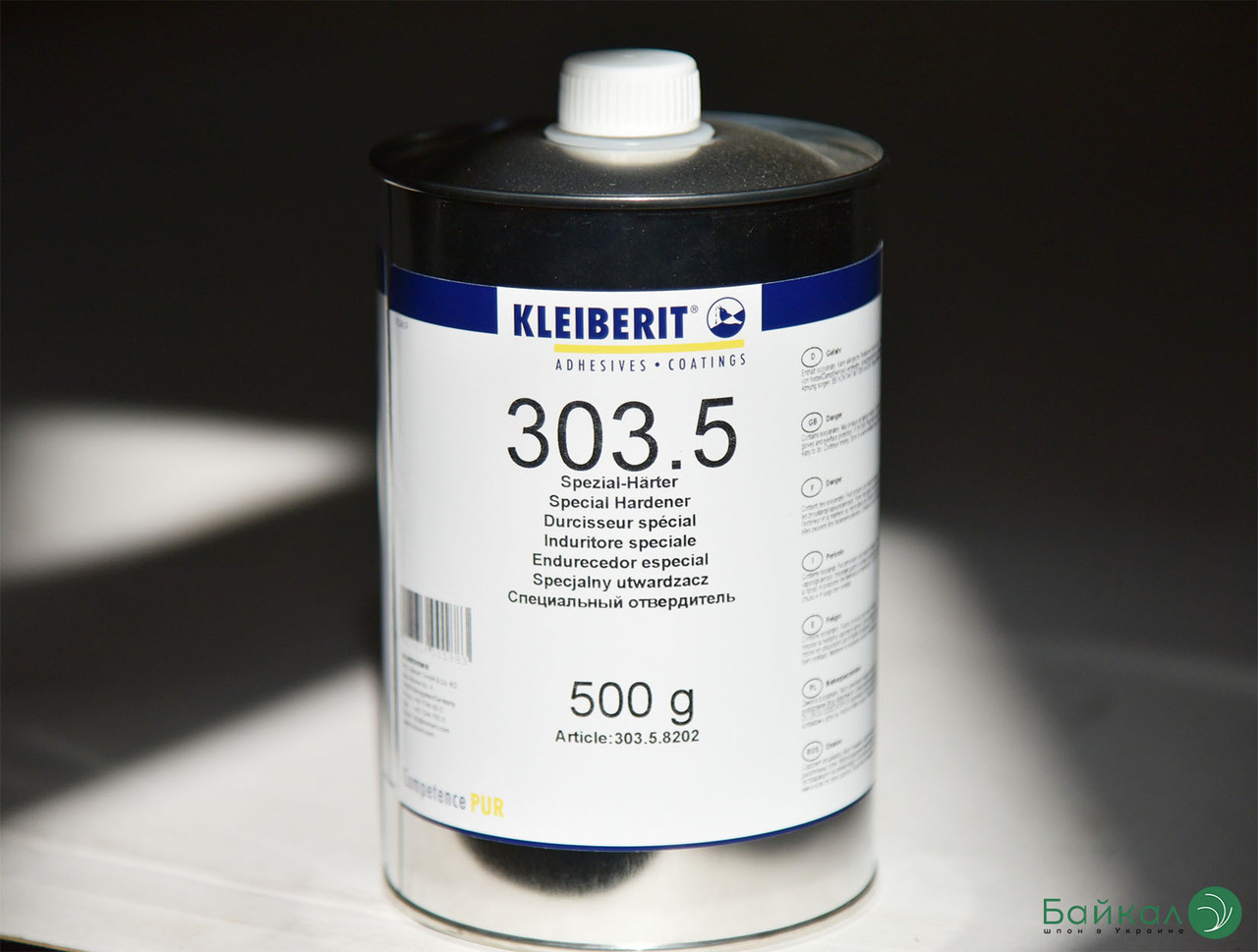 KLEIBERIT 303.5 турбовідвірник для клеїв KLEIBERIT 300.0, 303.0, 303.2 (банка 0,5 кг) вийшов термін придатності