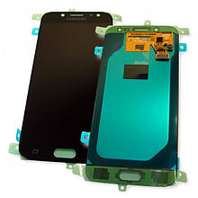 Дисплей Samsung J530 Galaxy J5 2017+ сенсор чорний OLED | модуль