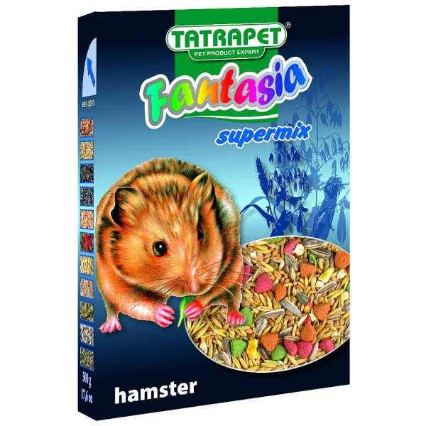 Повноцінний корм для хом'яків TatraPet Fantasia Supermix 500 г