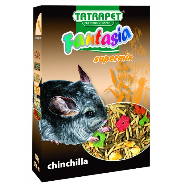 Повноцінний корм для шиншил TatraPet Fantasia Supermix 500 г