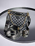 Жіноча мультисумка Louis Vuitton Pochete Multi Grey (сіра) KIS01117 містка модна стильна стильна зручна топ, фото 9