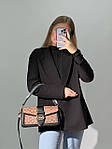 Жіноча сумка клат Coach Tabby Cream Shoulder Bag In Signature Canvas (кремова) KIS26002 стильна молодіжна топ, фото 3
