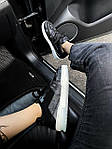 Жіночі кросівки Louis Vuitton Trainer Black/White (чорні з білим) демісезонні повсякденні кеди LV001 top, фото 11