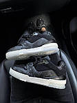 Жіночі кросівки Louis Vuitton Trainer Black/White (чорні з білим) демісезонні повсякденні кеди LV001 top, фото 9