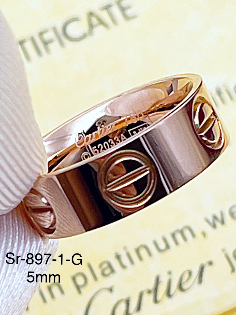 Каблучка Stainlees Steel (преміум) Sr-843(9)