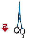 Ножиці для стриження волосся Jaguar Silver Line Concave Titan Blau 5.0, фото 2