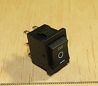 B113 18.6x12.9x15 Кнопка перемикач вимикач 3х позиційний 6pin 6A 250V KCD1