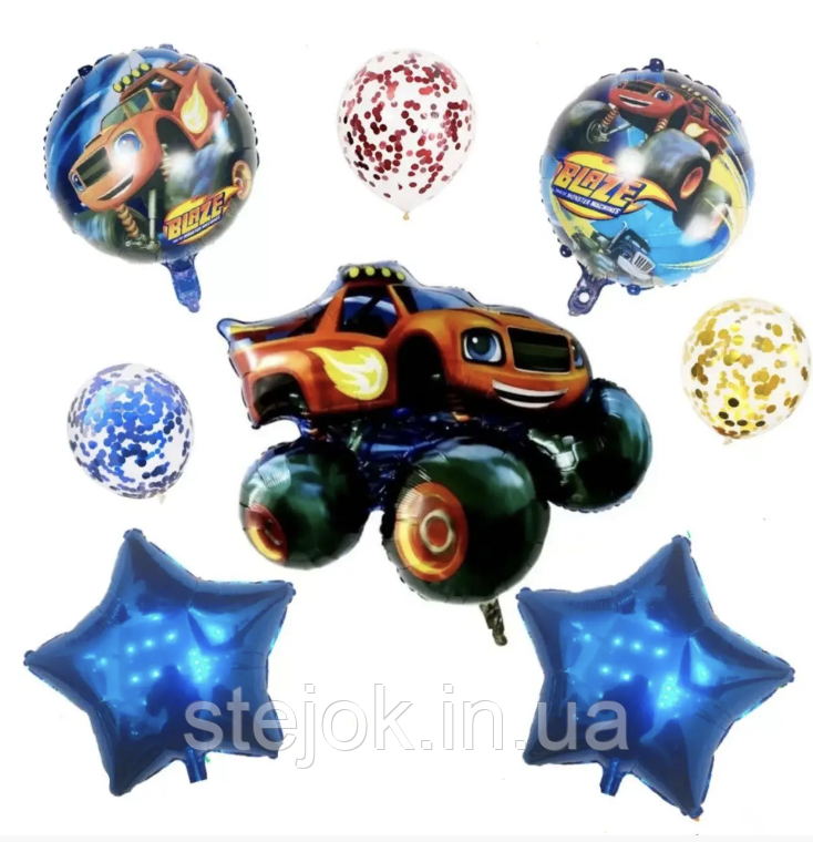 Набір фольгованих куль Вспиш, фото 1