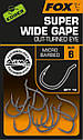 Коропові гачки Fox Edges Armapoint Super Wide Gape Outturned Eye Size 2, фото 5