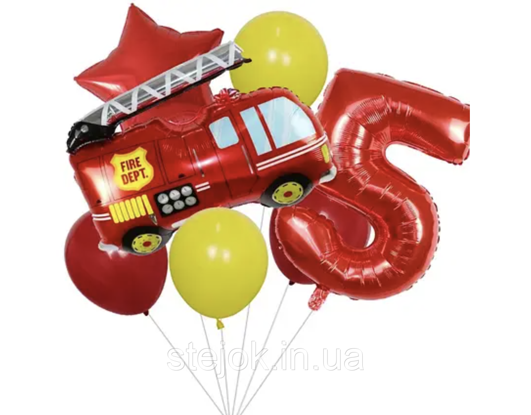 Фонтан із куль | Пожежна Машина, фото 1