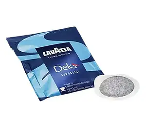 Кава в монодозах (чалдах) Lavazza Decaf Espresso 18 шт Без кофеїну Лавацца