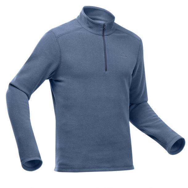 Термобілизна - флісова кофта Decathlon Zip MH100 Blue  (333884) розм.L,M,S,XL