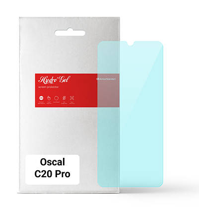 Гідрогелева плівка ArmorStandart Anti-Blue для Oscal C20 Pro (ARM65280) прозора, фото 1