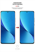Гідрогелева плівка ArmorStandart Anti-Blue для Xiaomi Redmi Note 12 5G (ARM65186) прозора, фото 3
